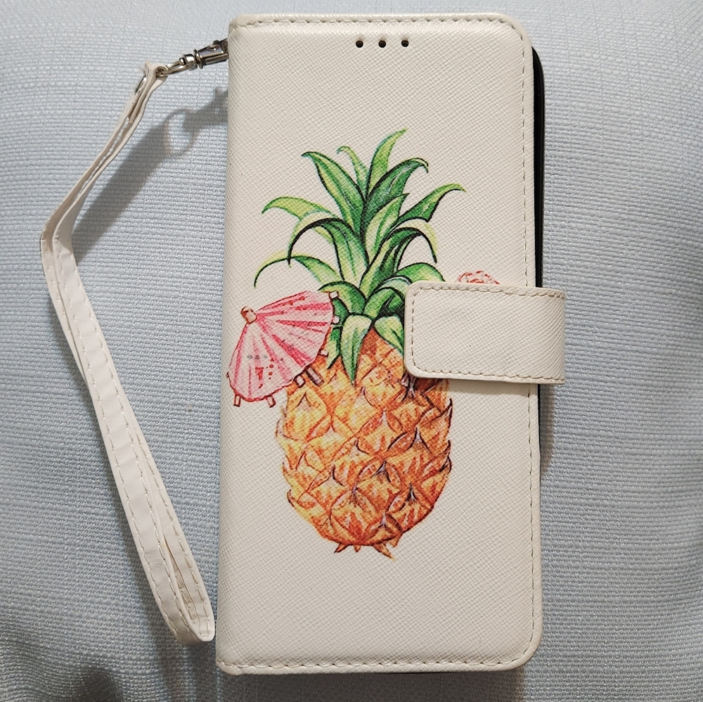 Tropical Pineapple Galaxy S8 Cell Case Wallet